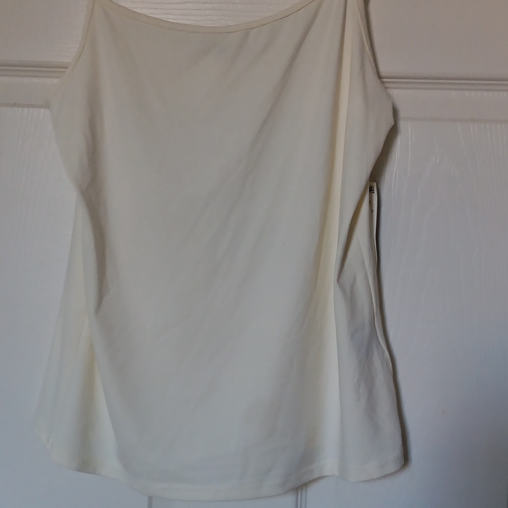 NWT Cream. Spaghetti Strap Cami.Size M